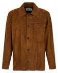 Saint Laurent Saint Laurent Suede Overshirt