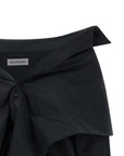Balenciaga Balenciaga Crop Shirt Off The Shoulder