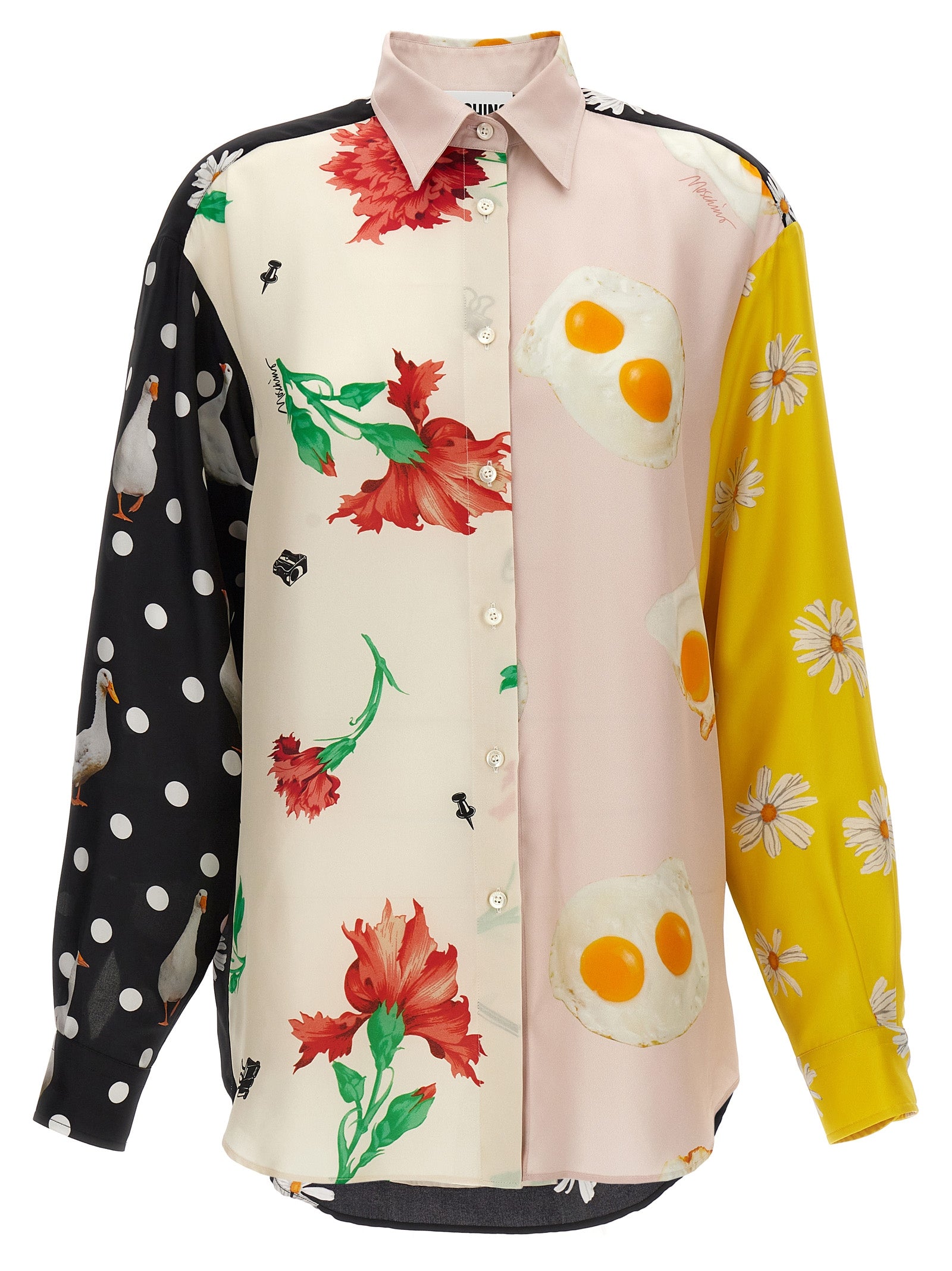 Moschino Moschino Patchwork Print Shirt