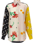 Moschino Moschino Patchwork Print Shirt