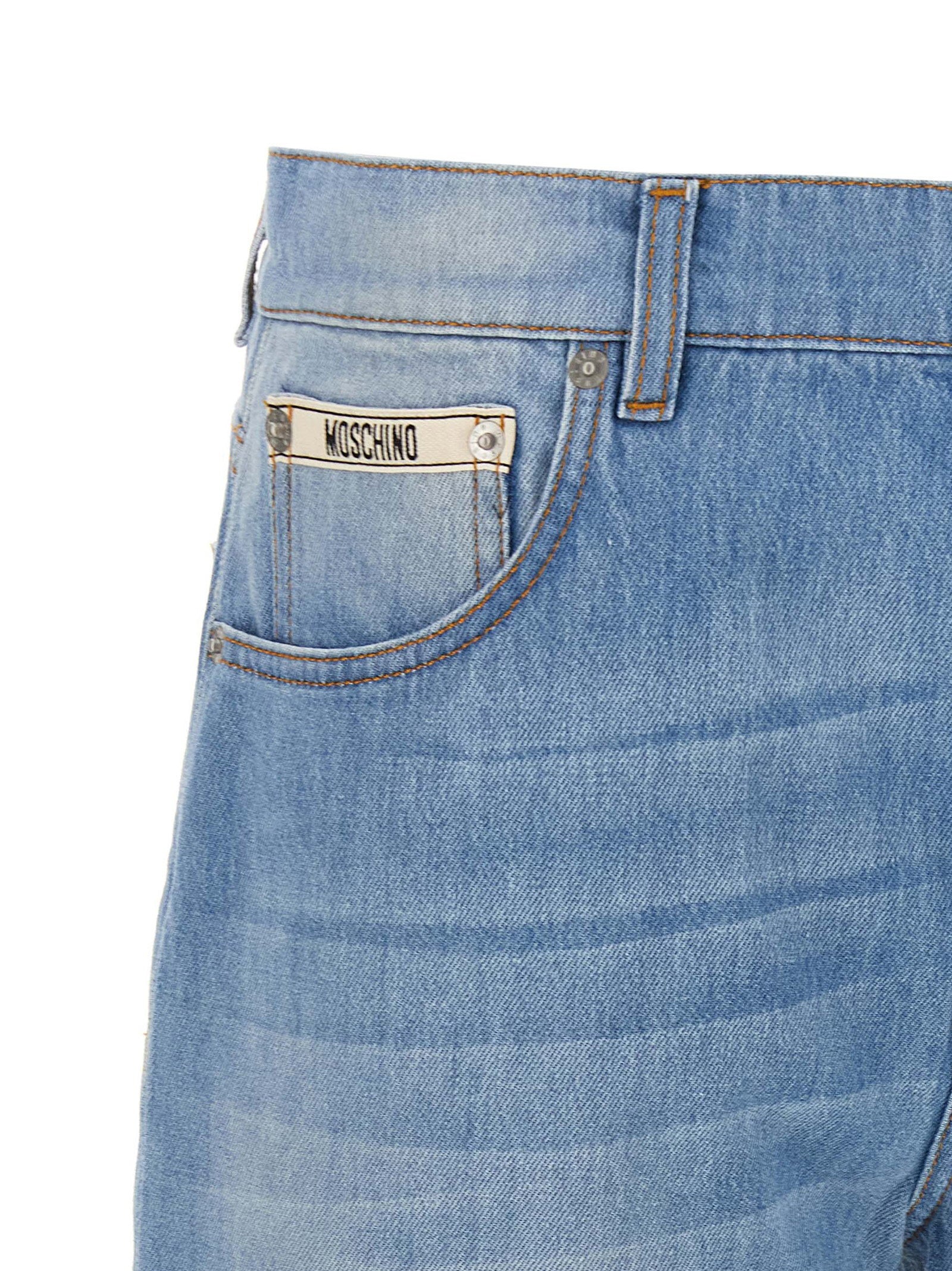 Moschino Moschino Straight Leg Jeans