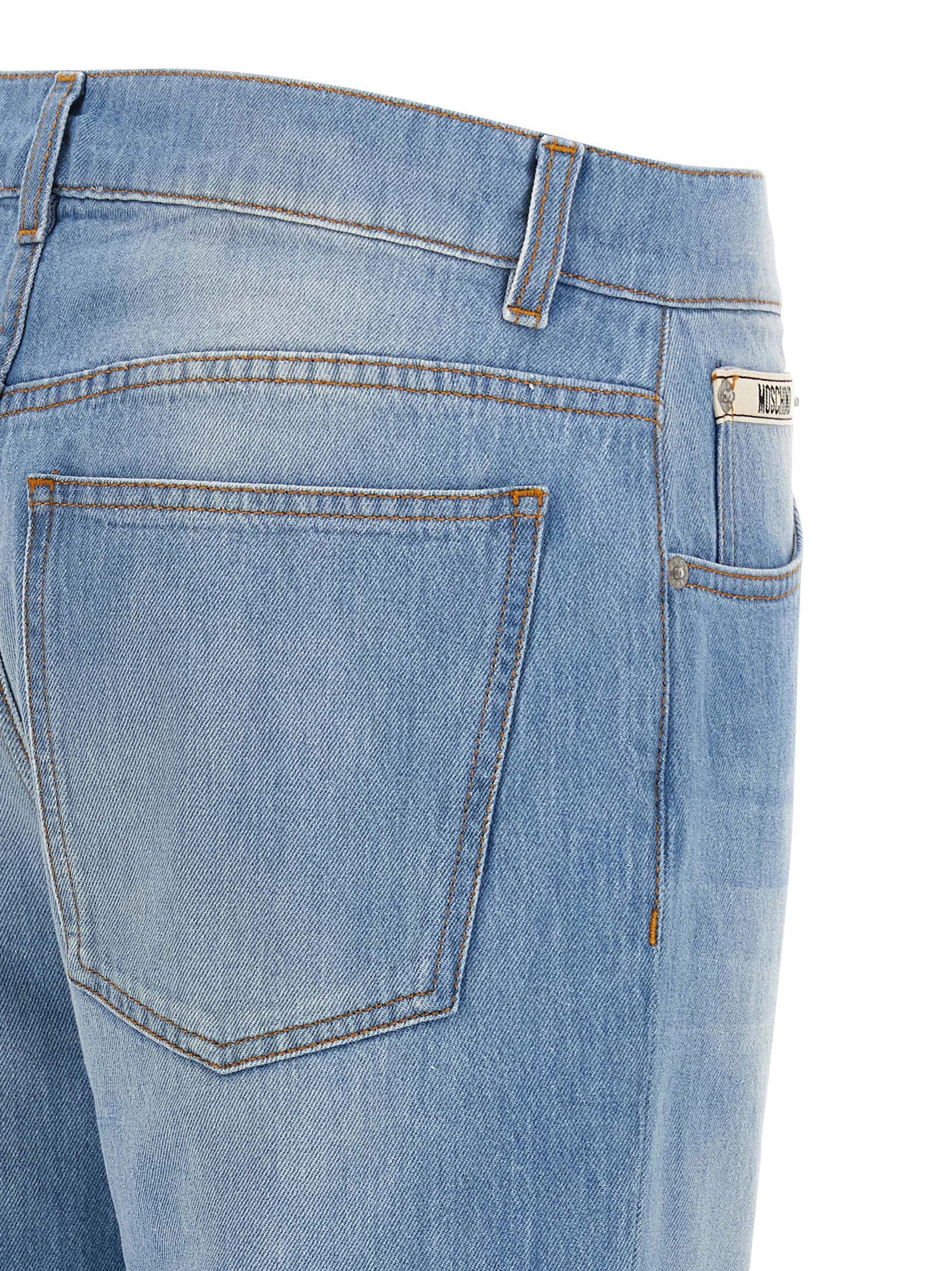 Moschino Moschino Straight Leg Jeans