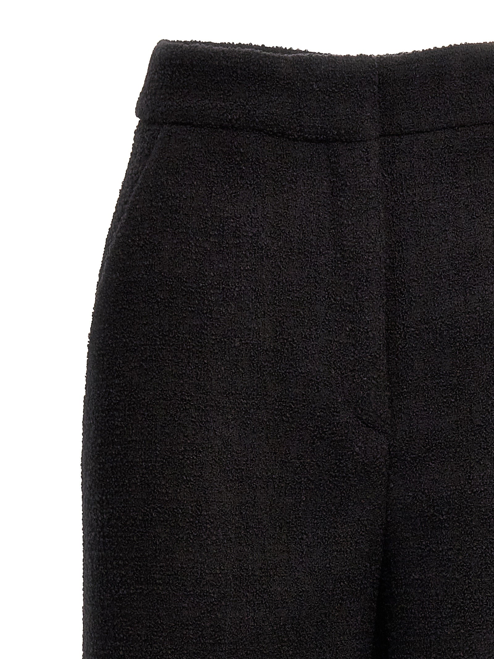 Moschino Moschino Cropped Bouclè Pants