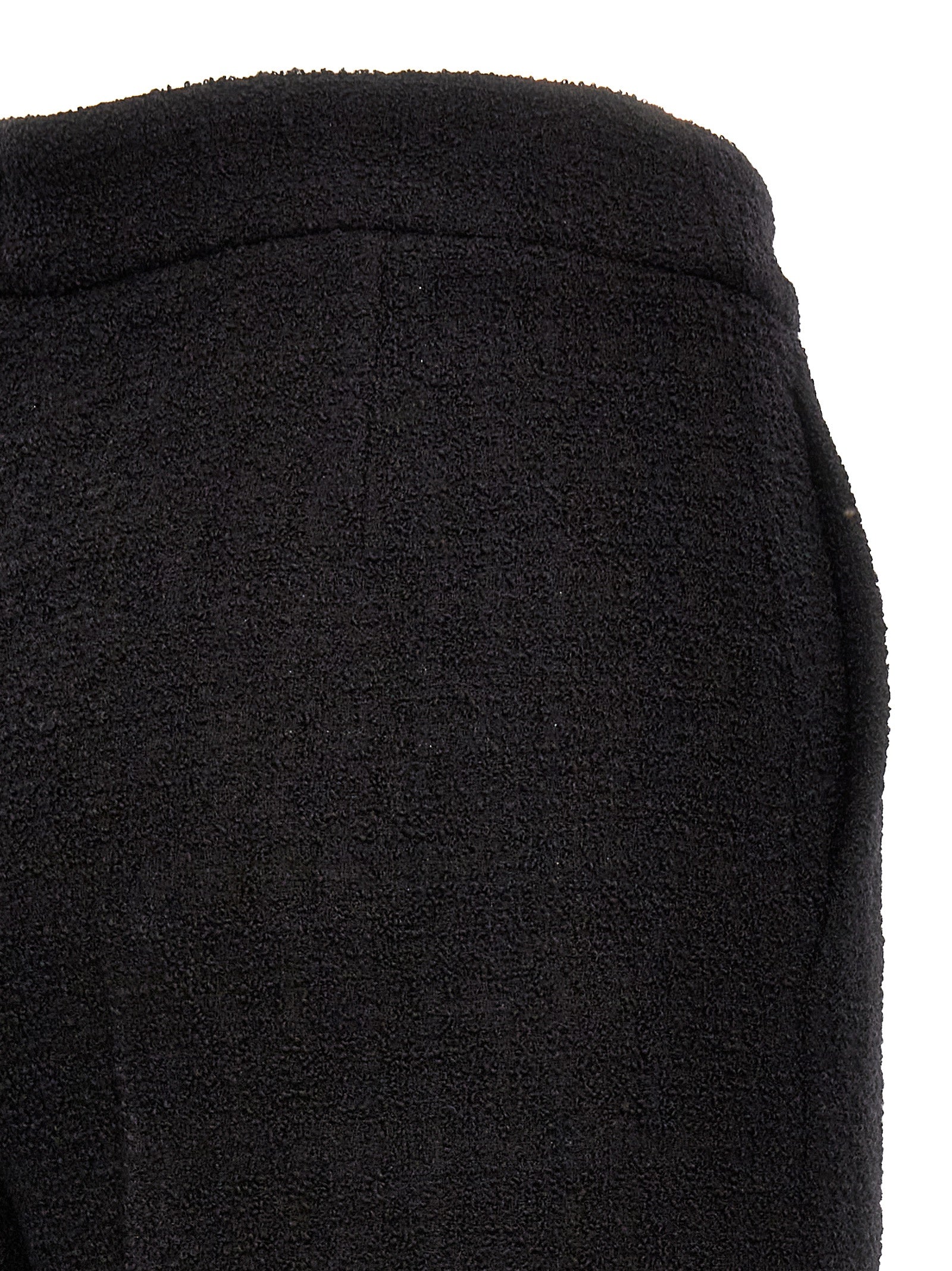 Moschino Moschino Cropped Bouclè Pants