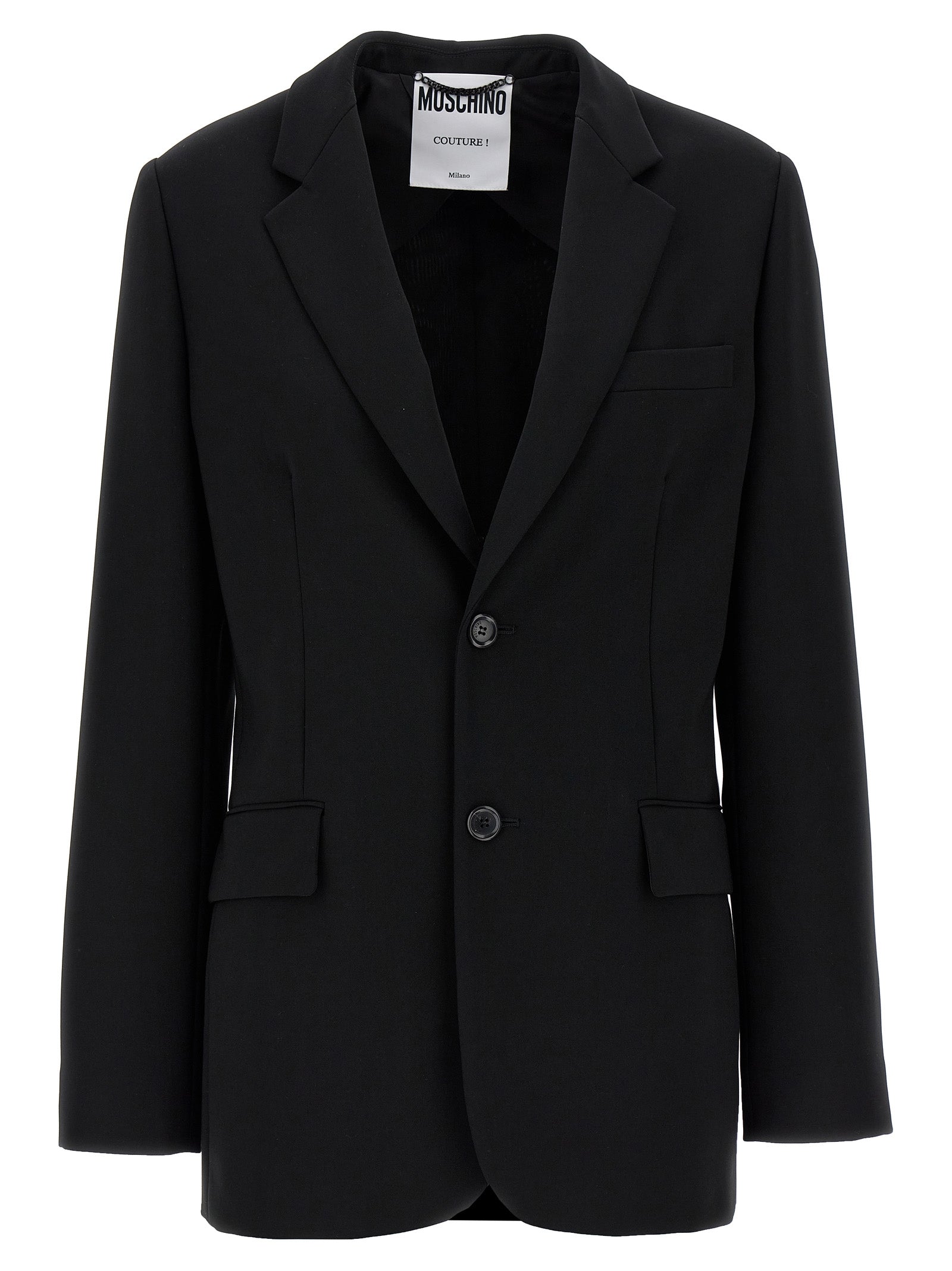Moschino Moschino Single-breasted Martingale Blazer