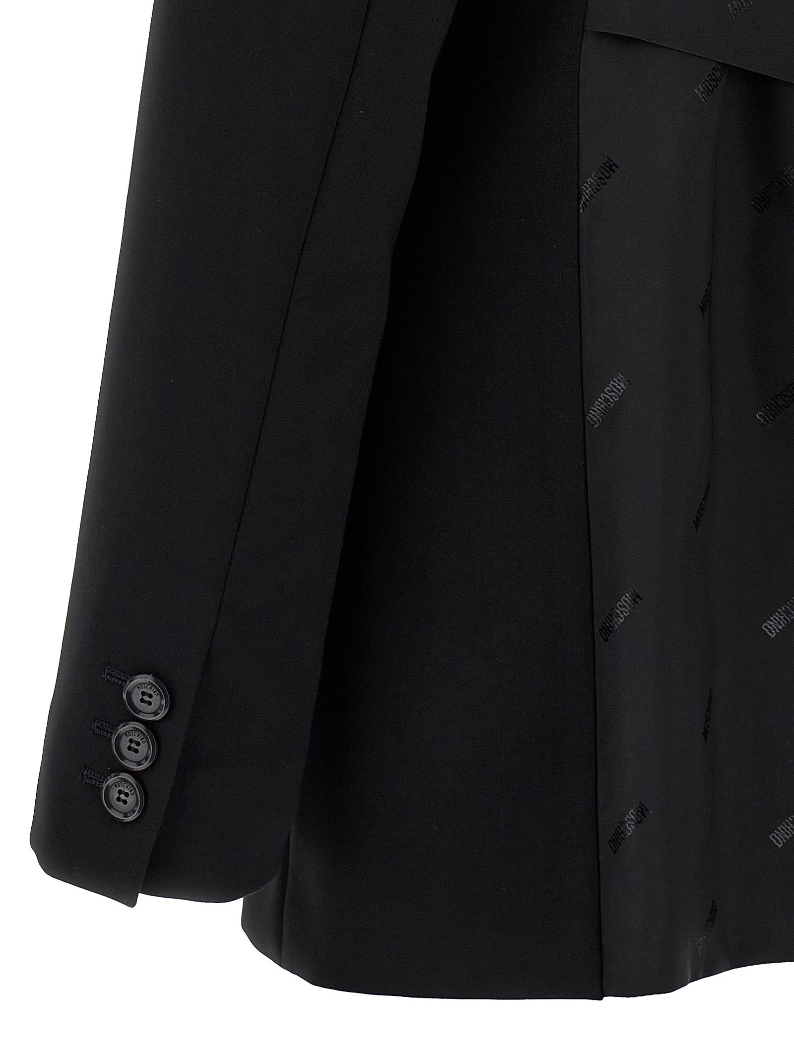 Moschino Moschino Single-breasted Martingale Blazer