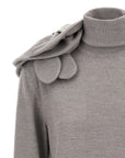 Moschino Moschino 3d Flower Sweater