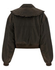 Ganni Ganni Duchesse Nylon Bomber Jacket