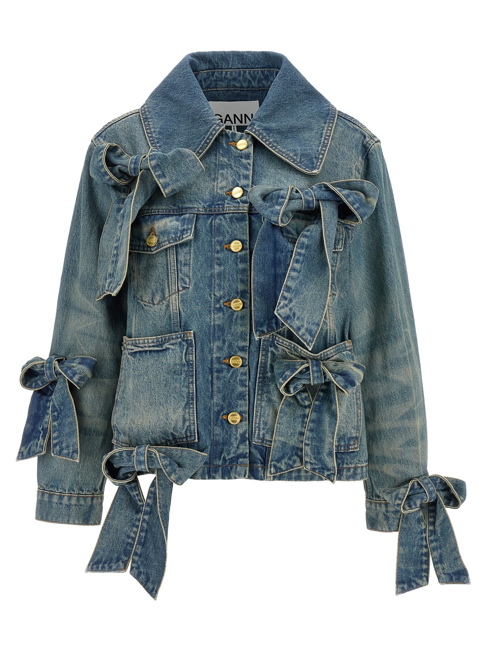 Ganni Ganni Light Rigid Denim Jacket