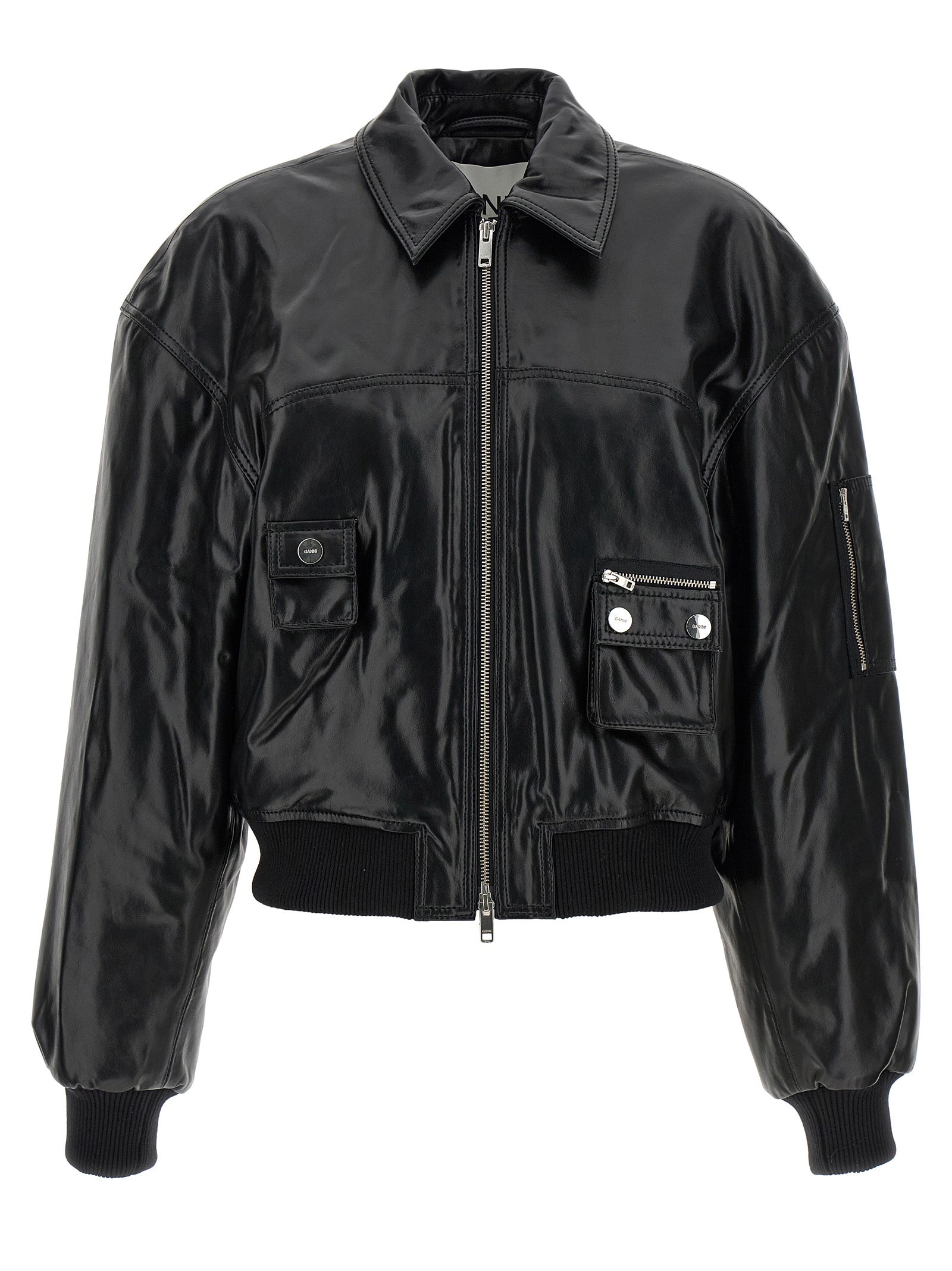 Ganni Ganni 7093 Future Bomber Jacket