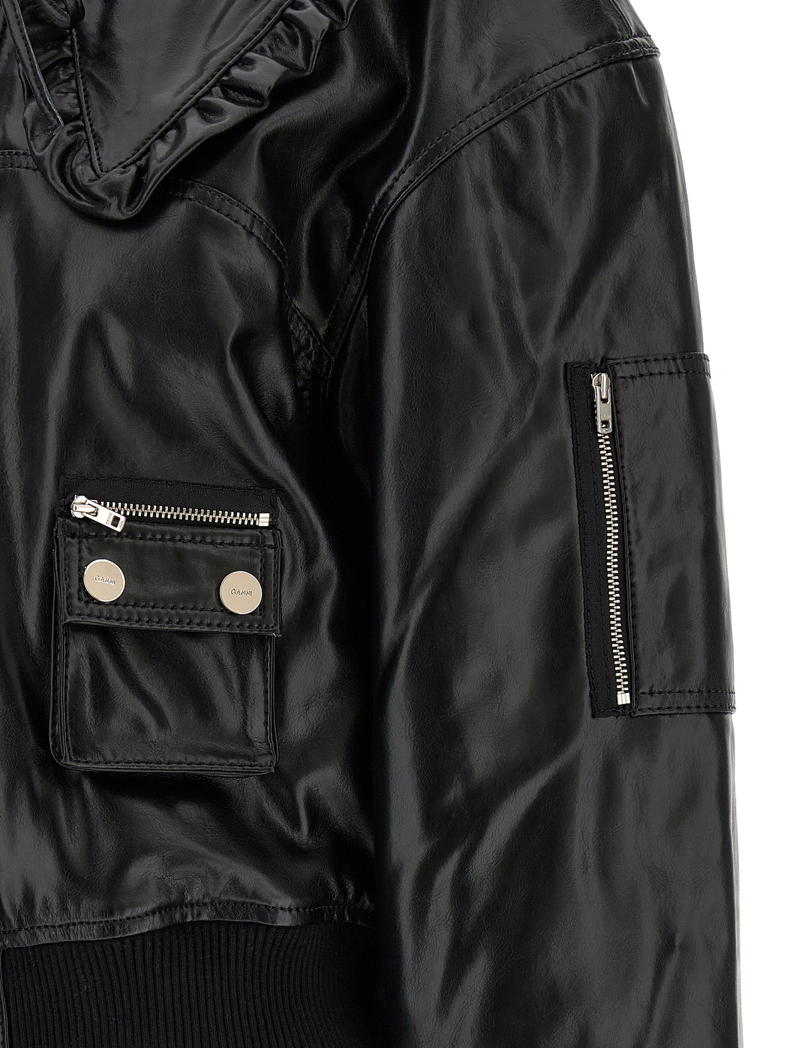 Ganni Ganni 7093 Future Bomber Jacket