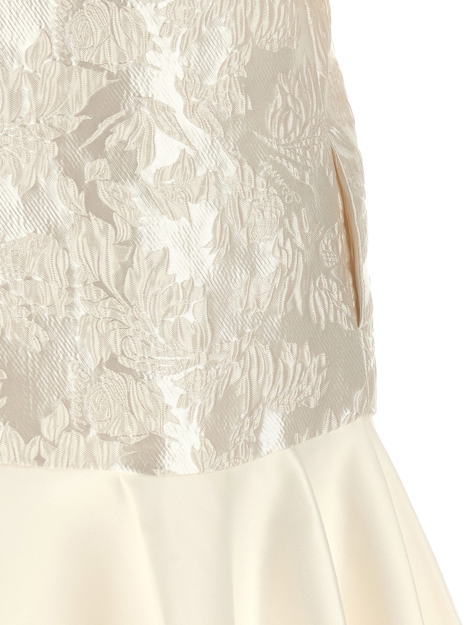 Ganni Ganni Satin Cloque Mini Dress