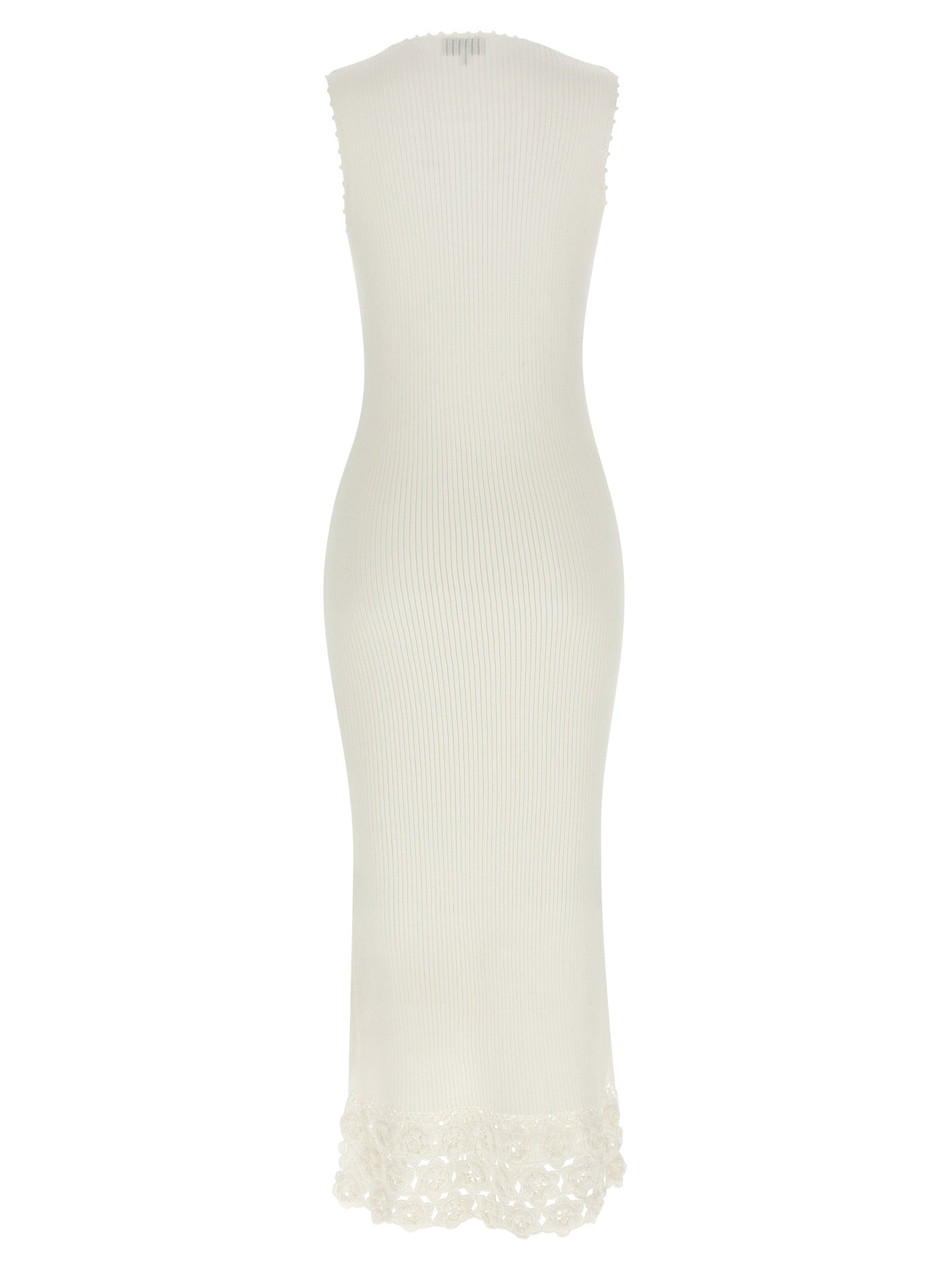 Ganni Ganni Cotton Crochet Dress