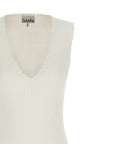Ganni Ganni Cotton Crochet Dress
