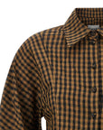 Ganni Ganni Crinckled Taffetà Blouse