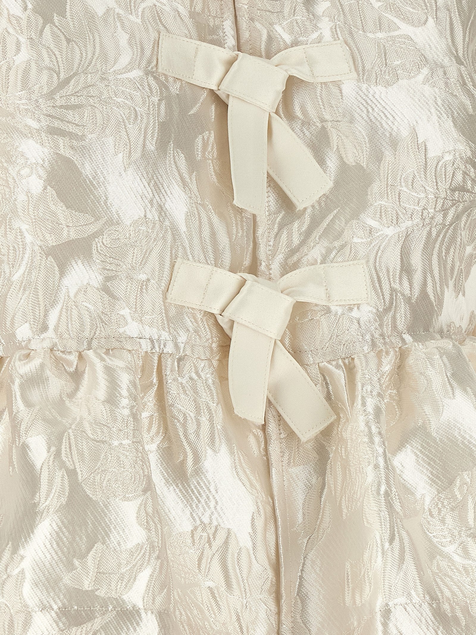 Ganni Ganni Satin Peplum Blouse
