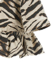 Ganni Ganni Zebra Denim Top
