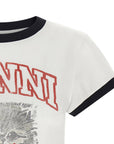 Ganni Ganni Printed T-shirt