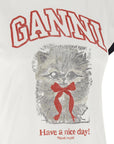 Ganni Ganni Printed T-shirt