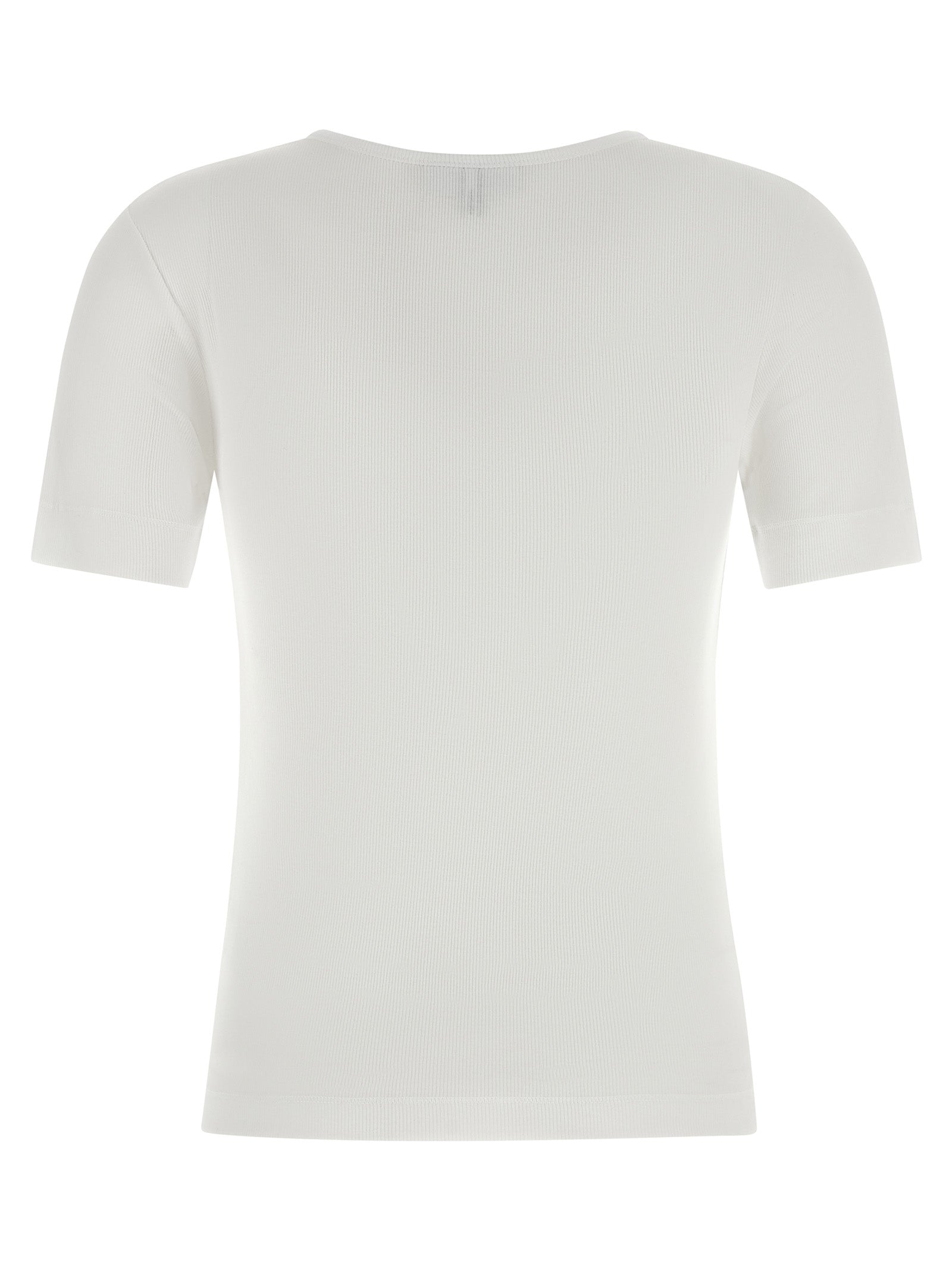 Ganni Ganni Logo Embroidery T-shirt