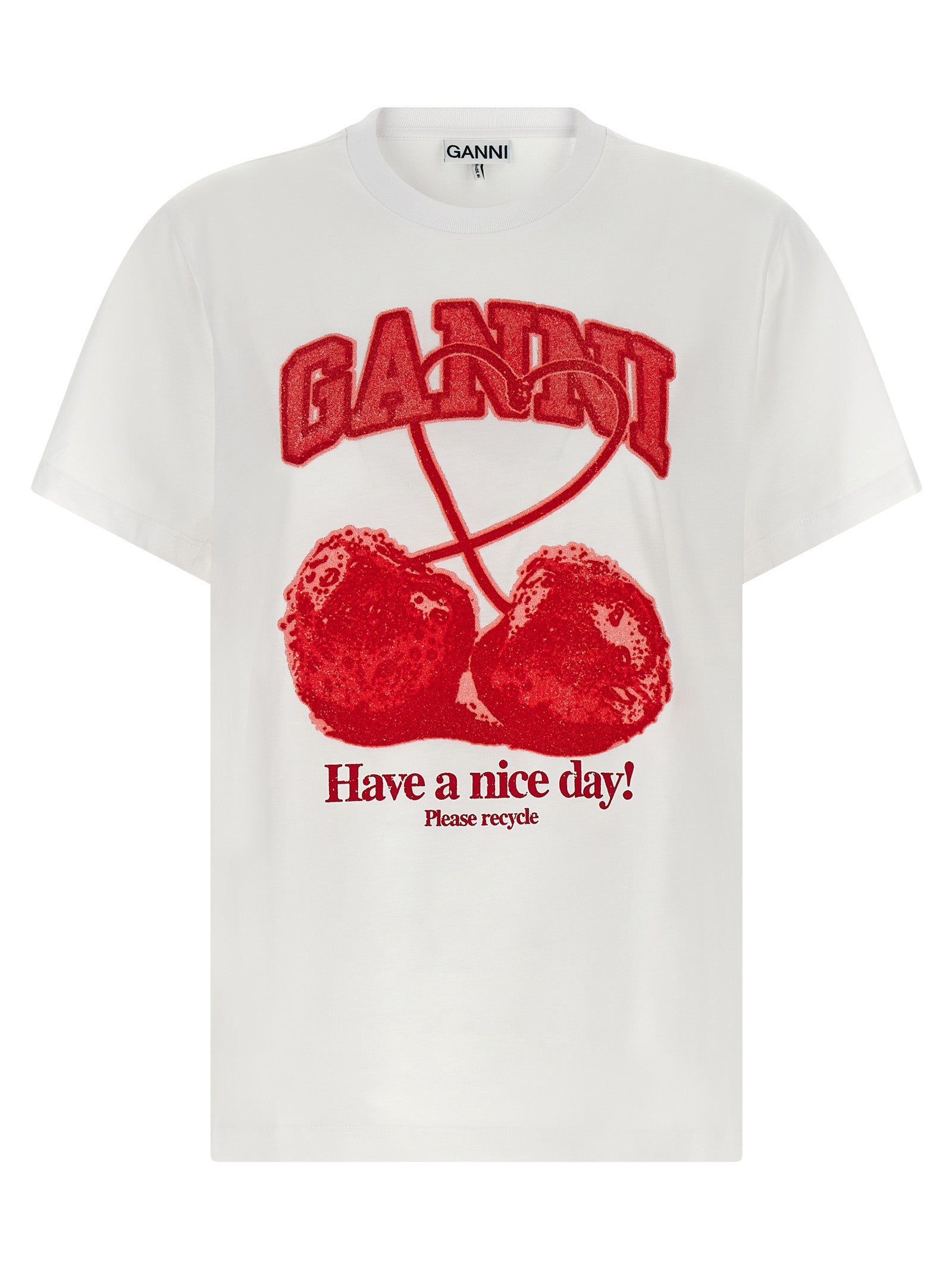 Ganni Ganni Cherry T-shirt