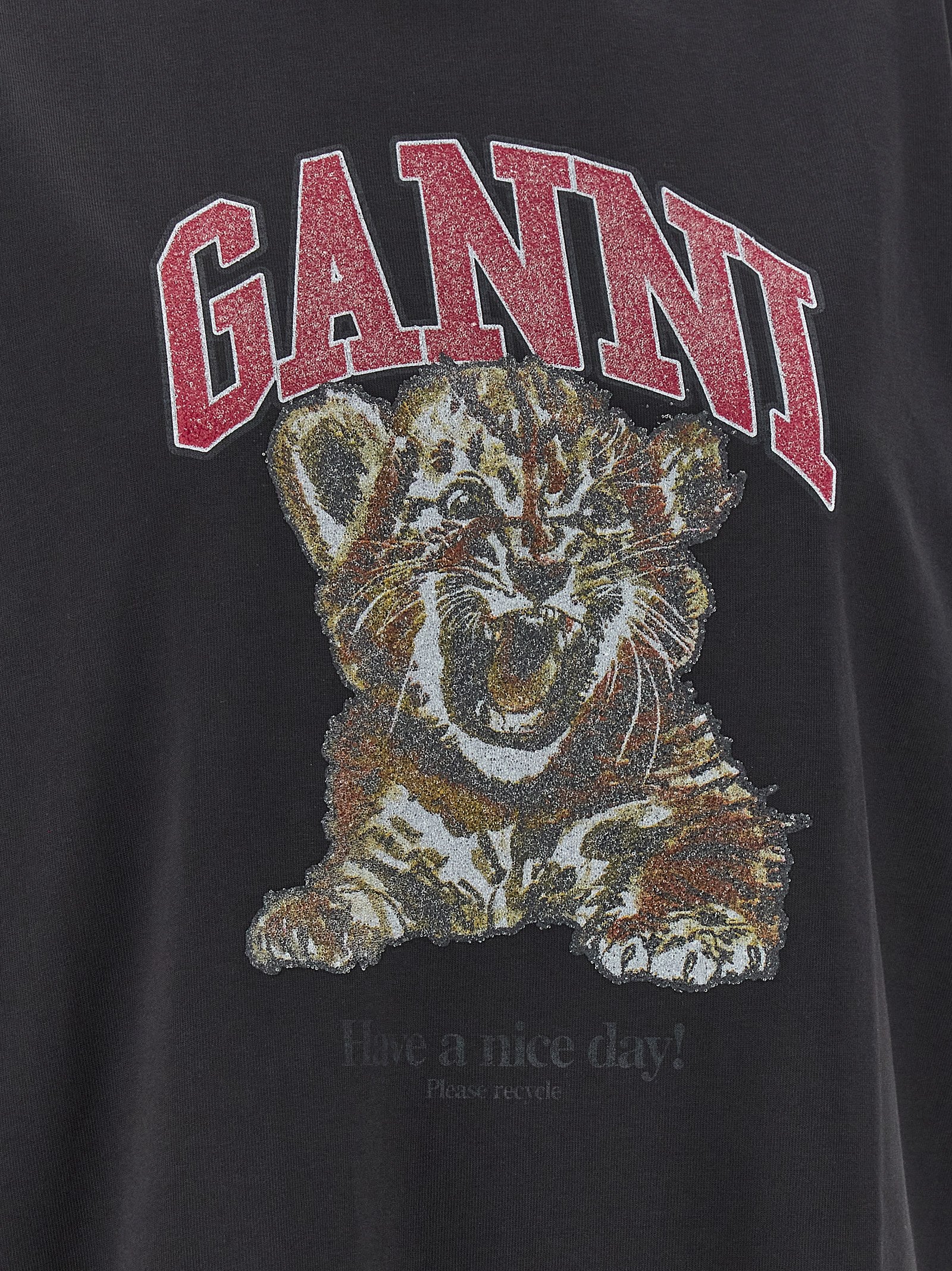 Ganni Ganni Tiger T-shirt