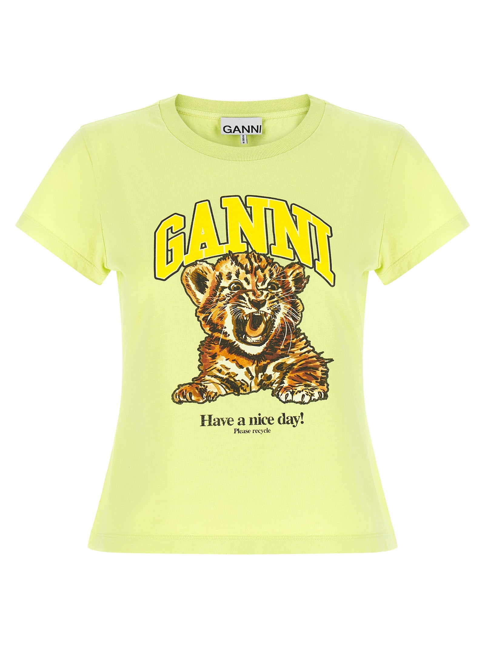 Ganni Ganni Tiger T-shirt