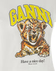 Ganni Ganni Tiger T-shirt