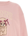 Ganni Ganni Front Print Sweatshirt