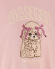 Ganni Ganni Front Print Sweatshirt