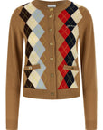Ganni Ganni Diamond-shaped Cardigan