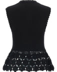 Ganni Ganni Cotton Crochet Vest