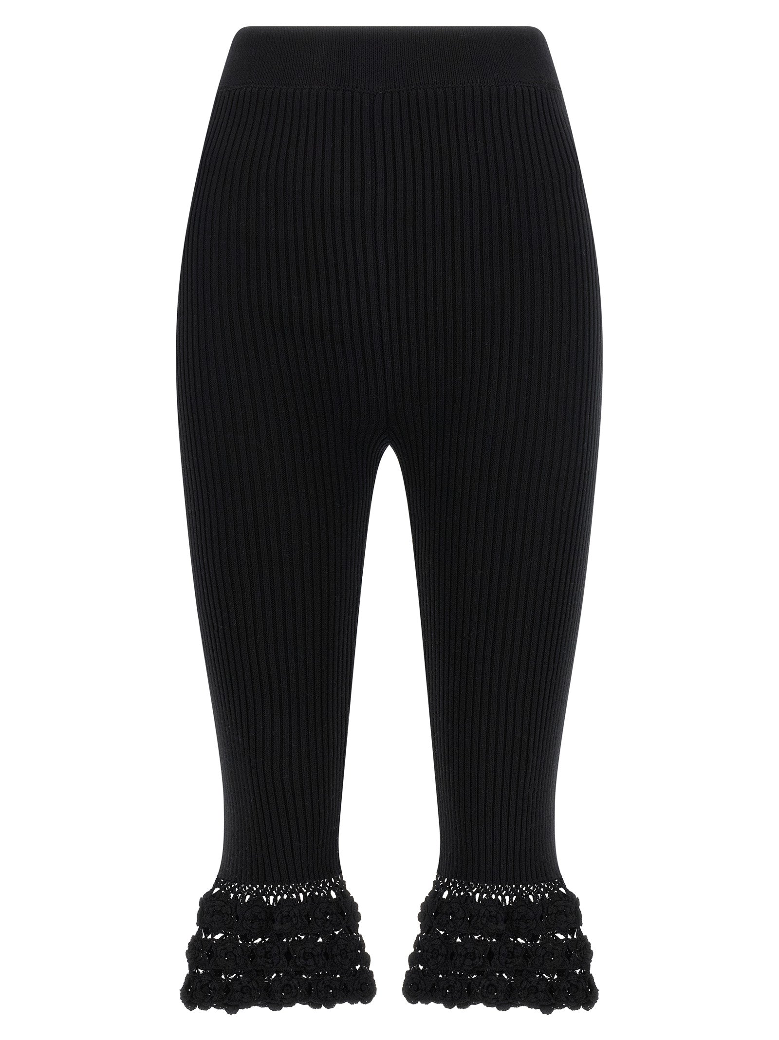 Ganni Ganni Cotton Crochet Pants