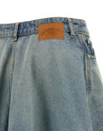 Ganni Ganni Tint Rigid Denim Skirt