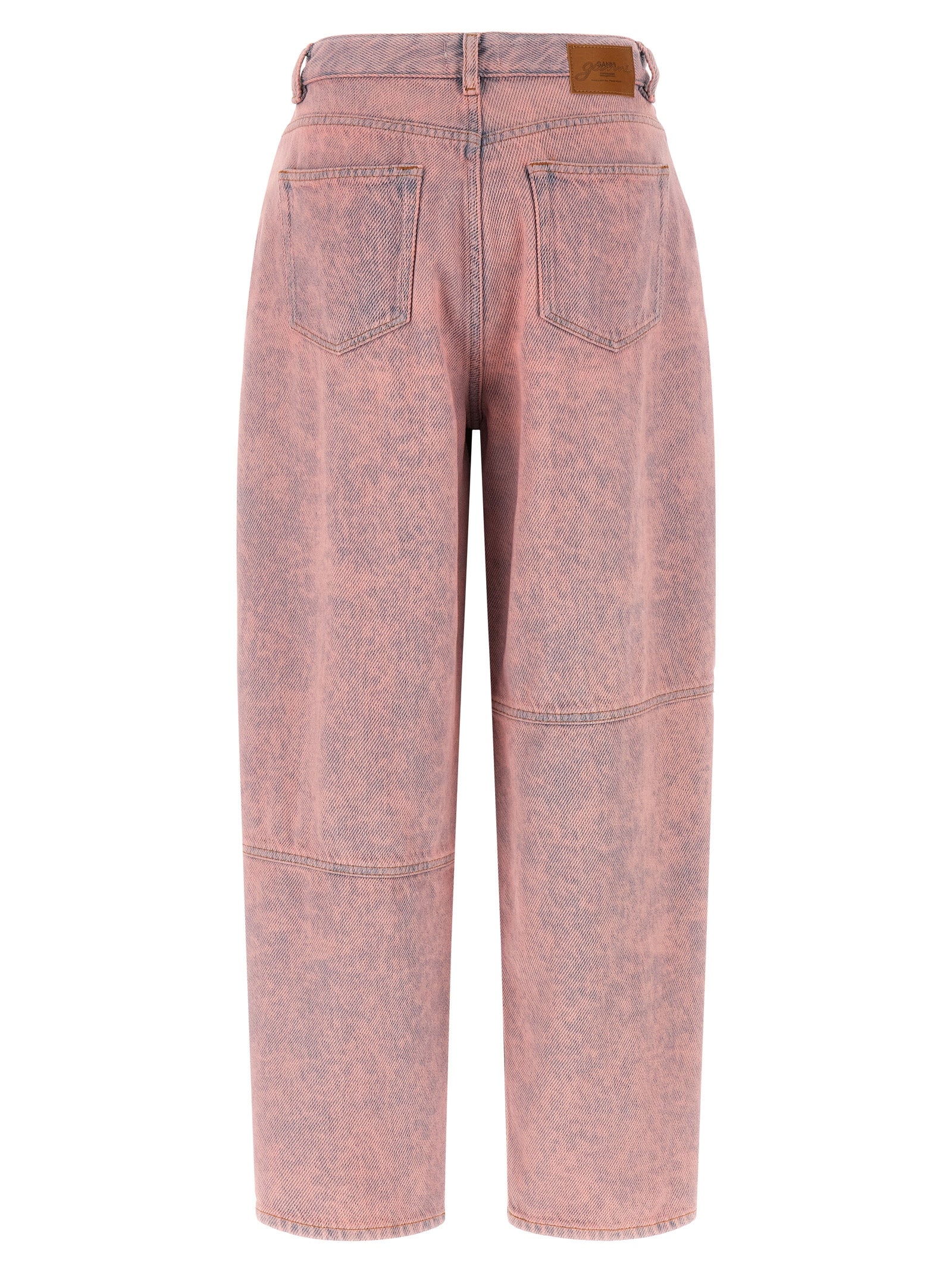 Ganni Ganni Pink Washed Stary Jeans