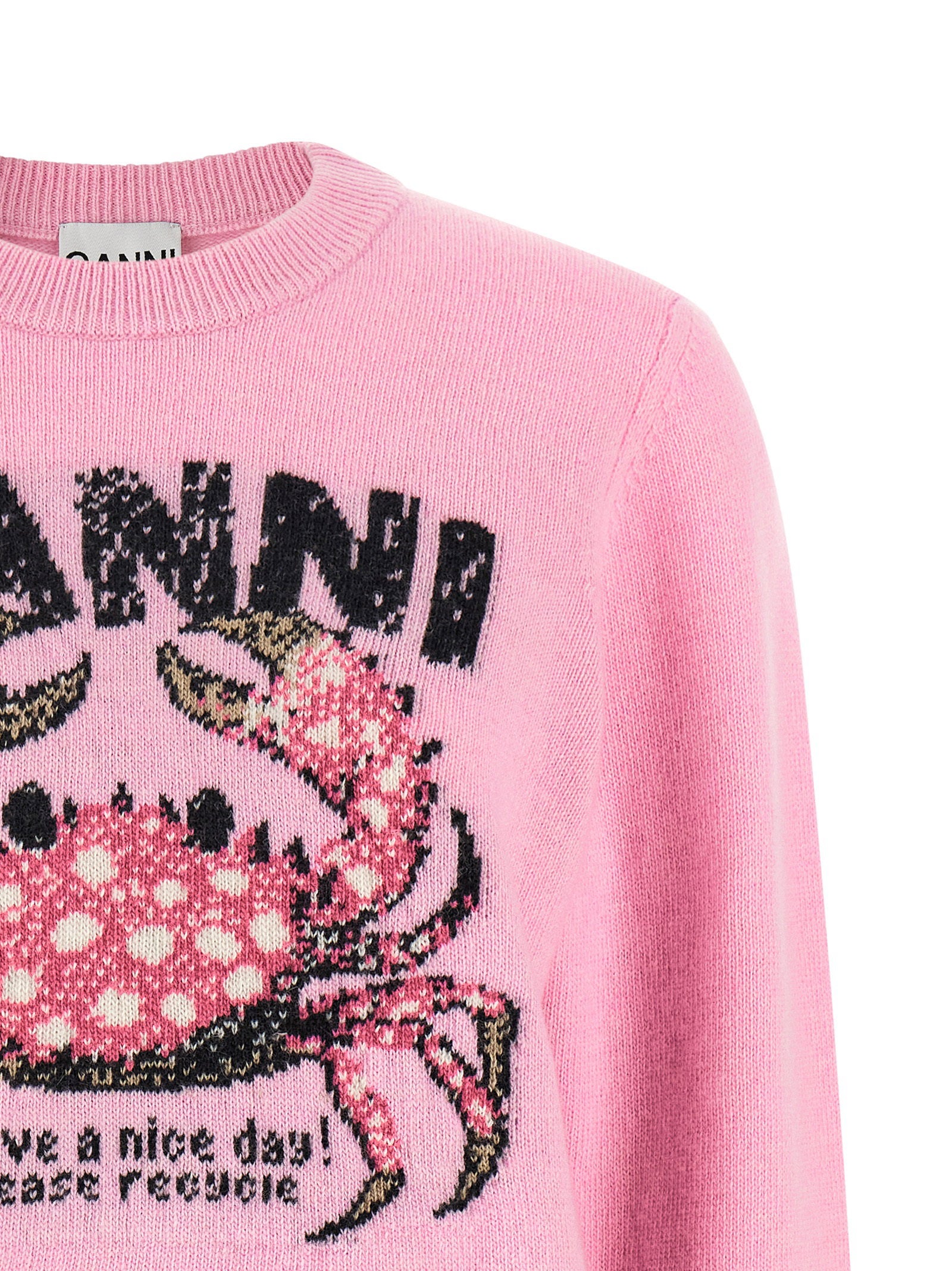 Ganni Ganni Crab Sweater