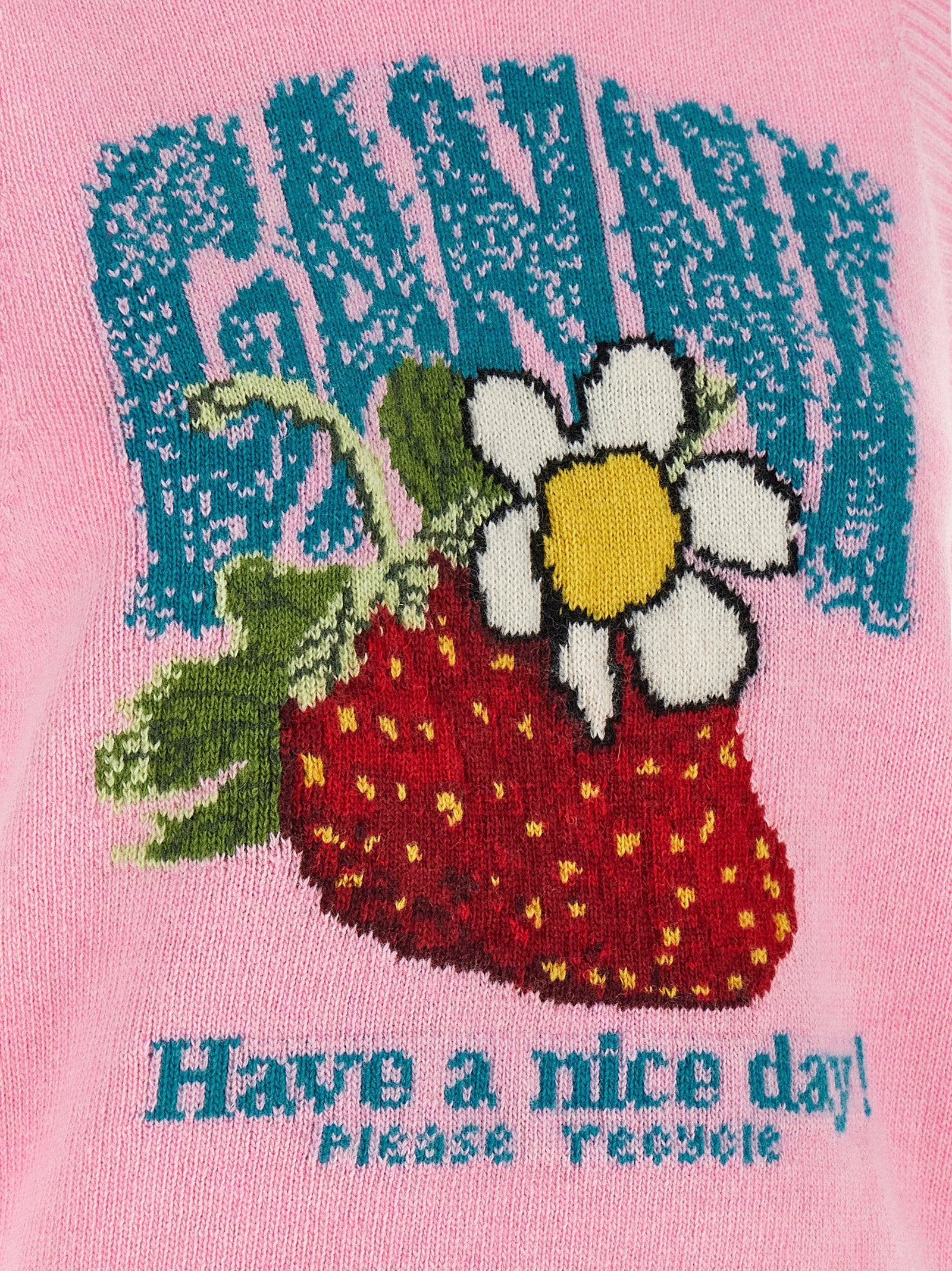Ganni Ganni Strawberry Vest