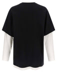 Moschino Moschino Double Layer Rebel T-shirt