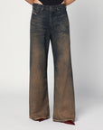 Diesel Diesel 1996 D-Sire jeans in medium blue with faded effect