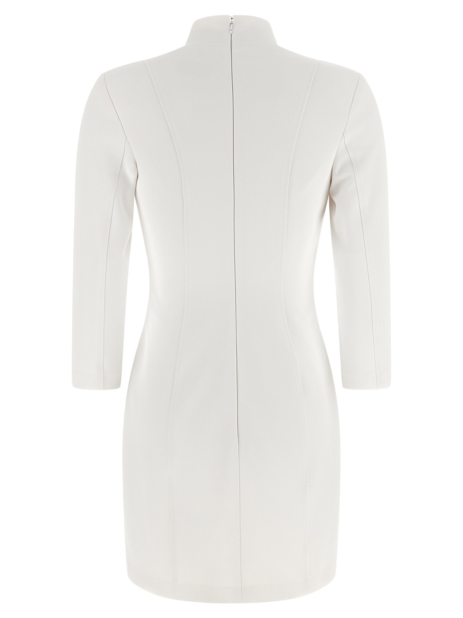 Elisabetta Franchi Elisabetta Franchi Logo Dress With Elastic Bands