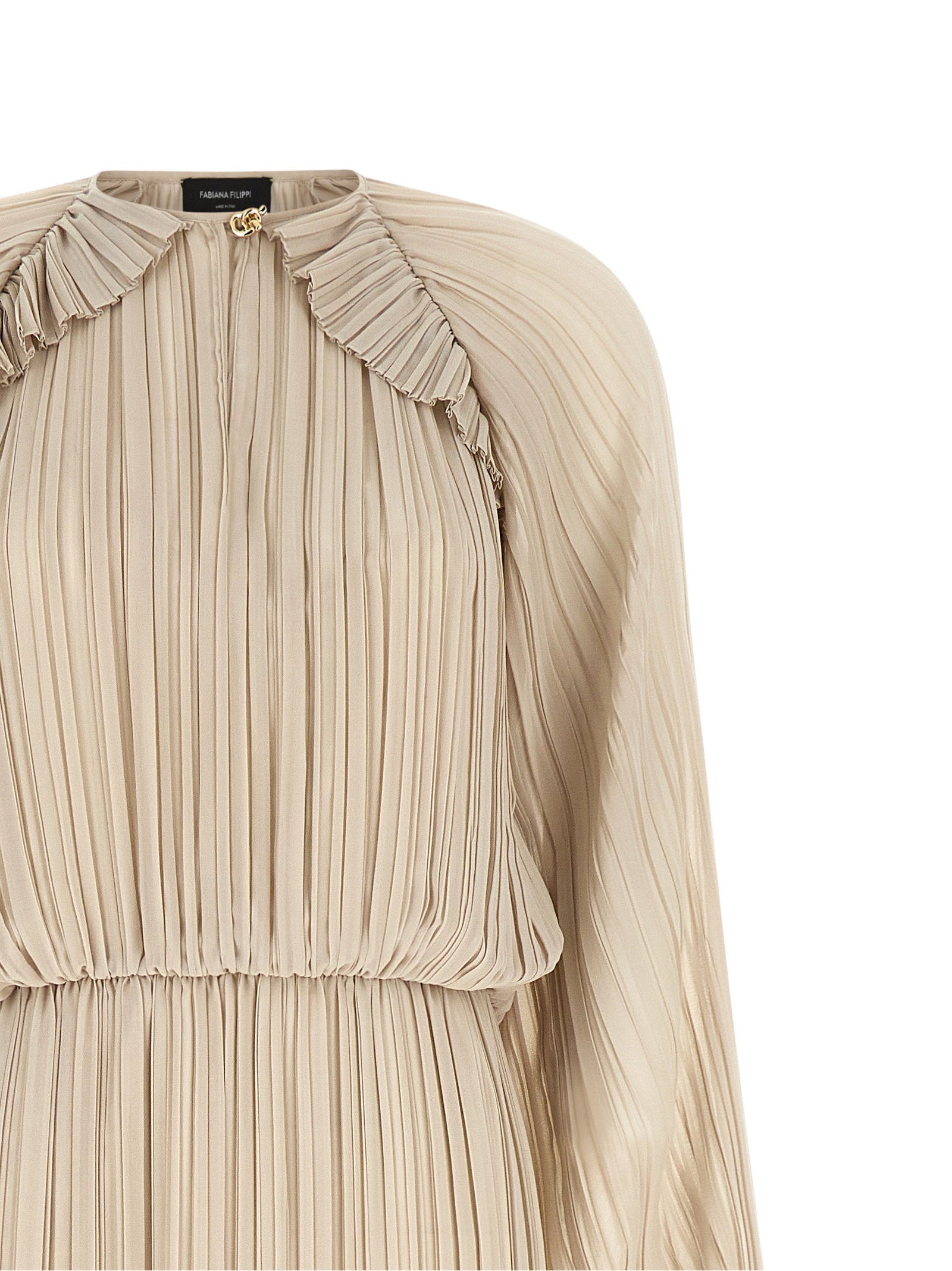Fabiana Filippi Fabiana Filippi Long Pleated Dress