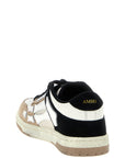 Amiri Amiri Distressed Skel Top Low Sneakers