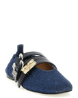 Ganni Ganni Sue Triple Ballet Flats