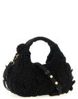 Ganni Ganni Mini Hobo Crochet Handbag