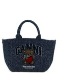 Ganni Ganni Small Bear Shopping Bag