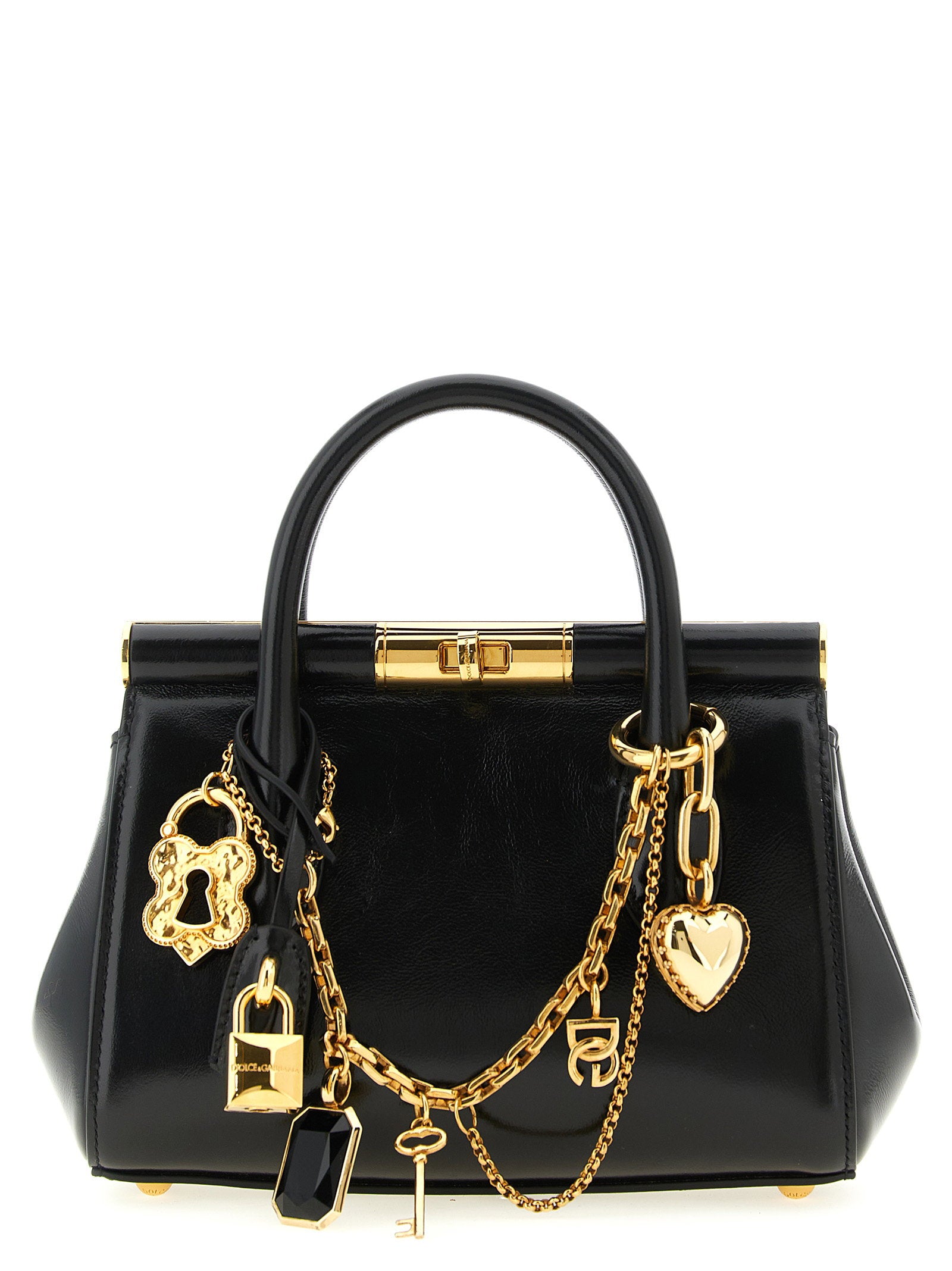 Dolce &amp; Gabbana Dolce &amp; Gabbana Marlene Mini Handbag With Charms