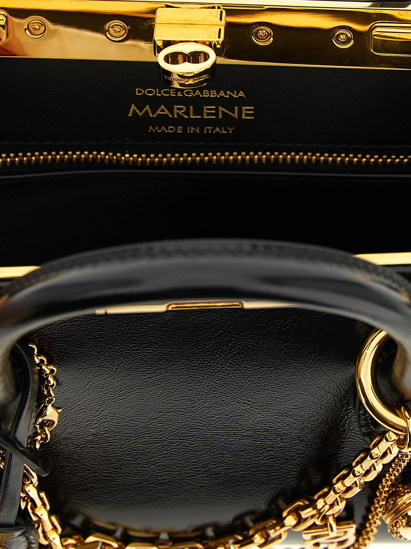 Dolce &amp; Gabbana Dolce &amp; Gabbana Marlene Mini Handbag With Charms