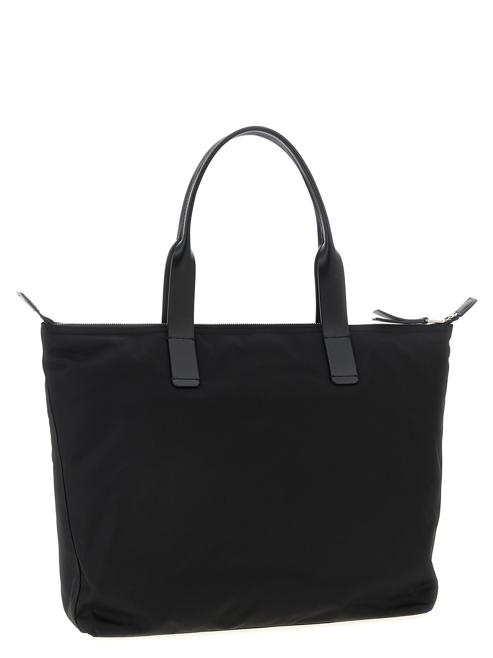Dolce &amp; Gabbana Dolce &amp; Gabbana Media Logo Patch Shopping Bag