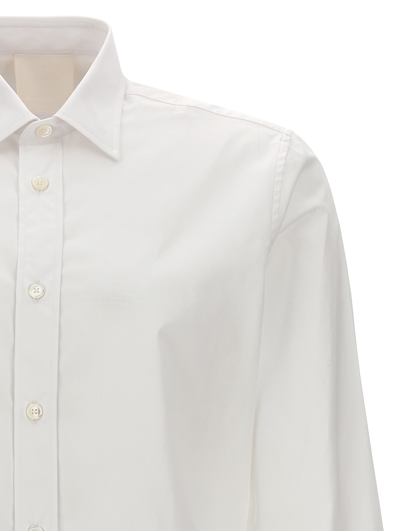 Givenchy Givenchy Logo Embroidery Shirt