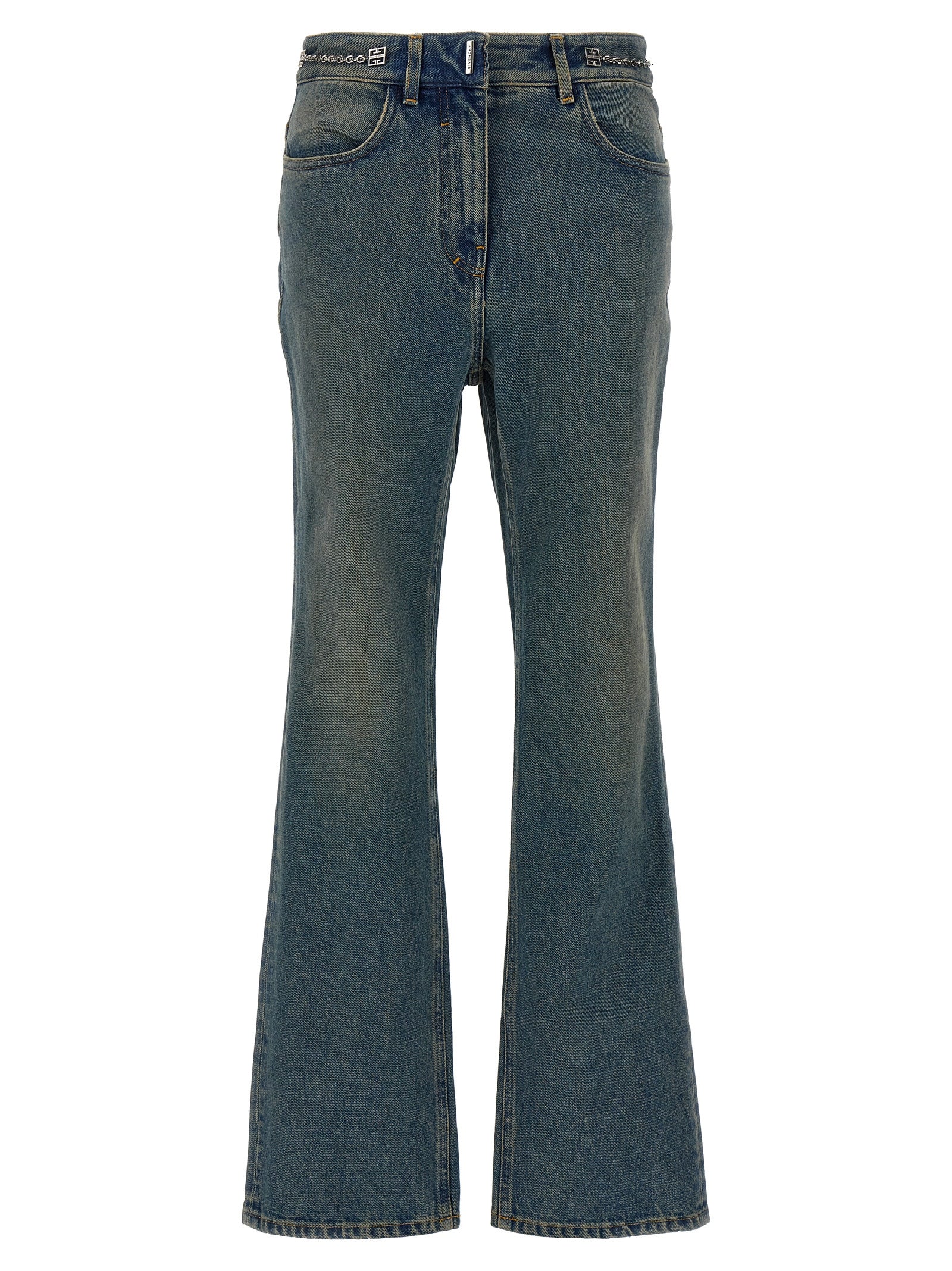 Givenchy Givenchy Chain Jeans With Logo
